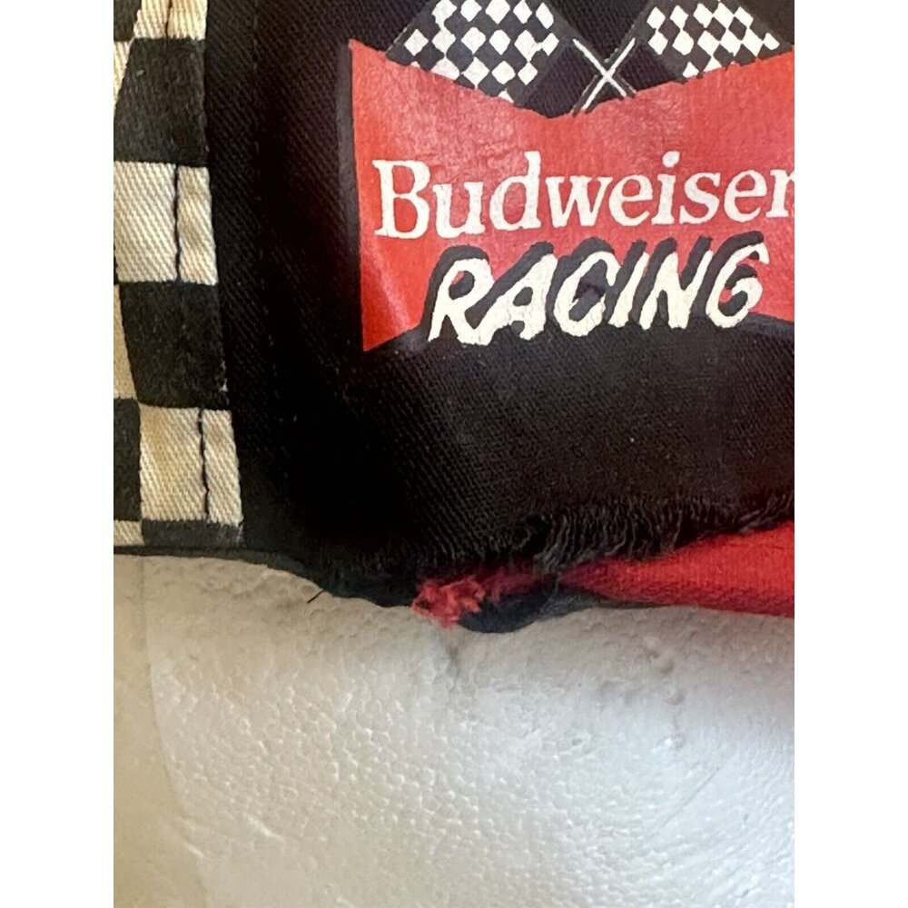 vintage budweiser Racing SnapBack‎ Hat - Picture 8 of 12